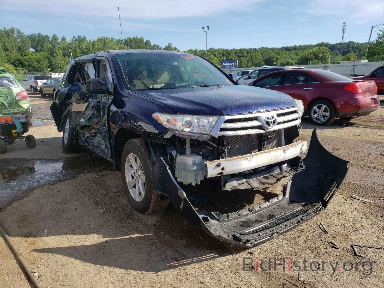 Photo 5TDZA3EH6CS017858 - TOYOTA HIGHLANDER 2012