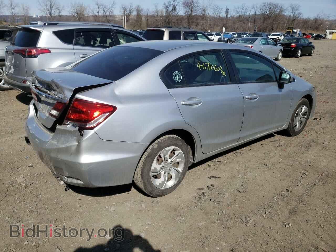 2014 HONDA CIVIC - VIN: 19XFB2F5XEE207397 - Фото 3