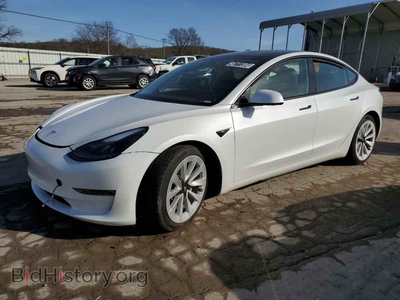 Фотография 5YJ3E1EA1NF369934 - TESLA MODEL 3 2022