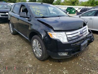 2010 Ford EDGE Edge Limit, black — VIN 2FMDK4KCXABB16456, Copart