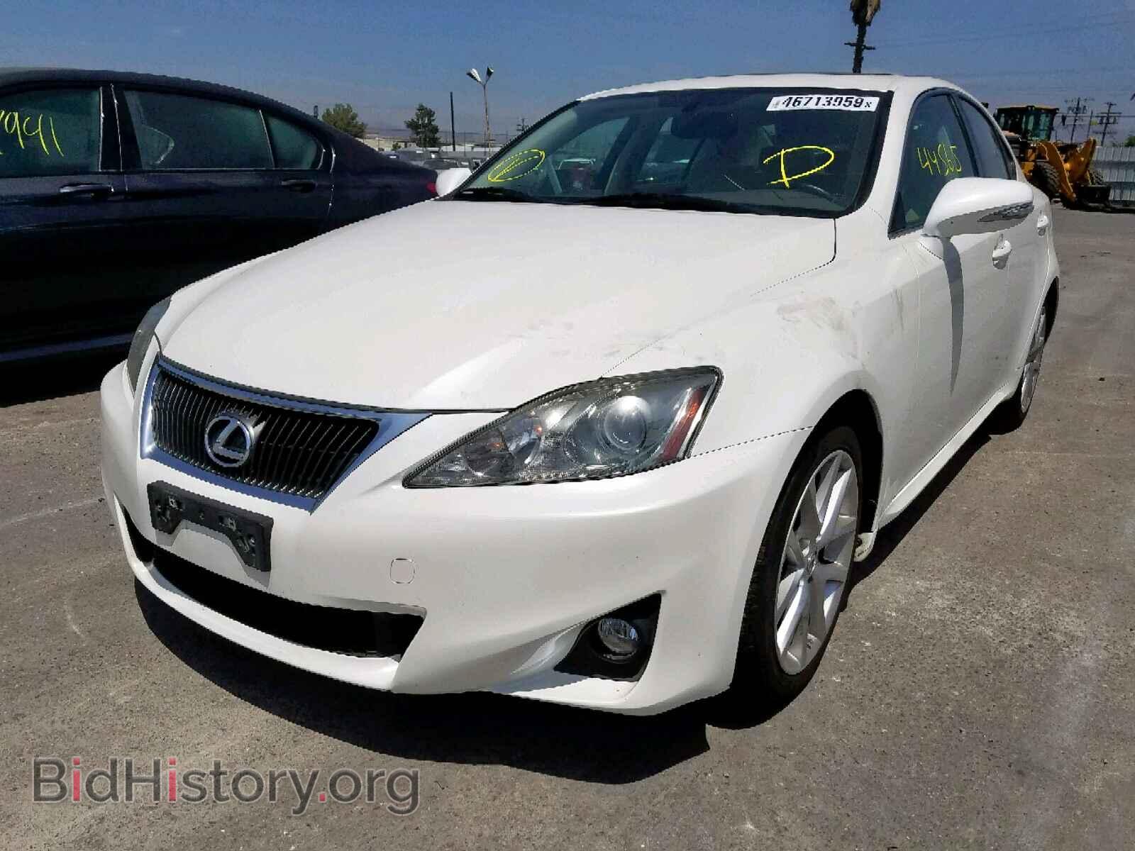 2011 LEXUS IS 250 - VIN: JTHBF5C24B5147427 - Фото 2