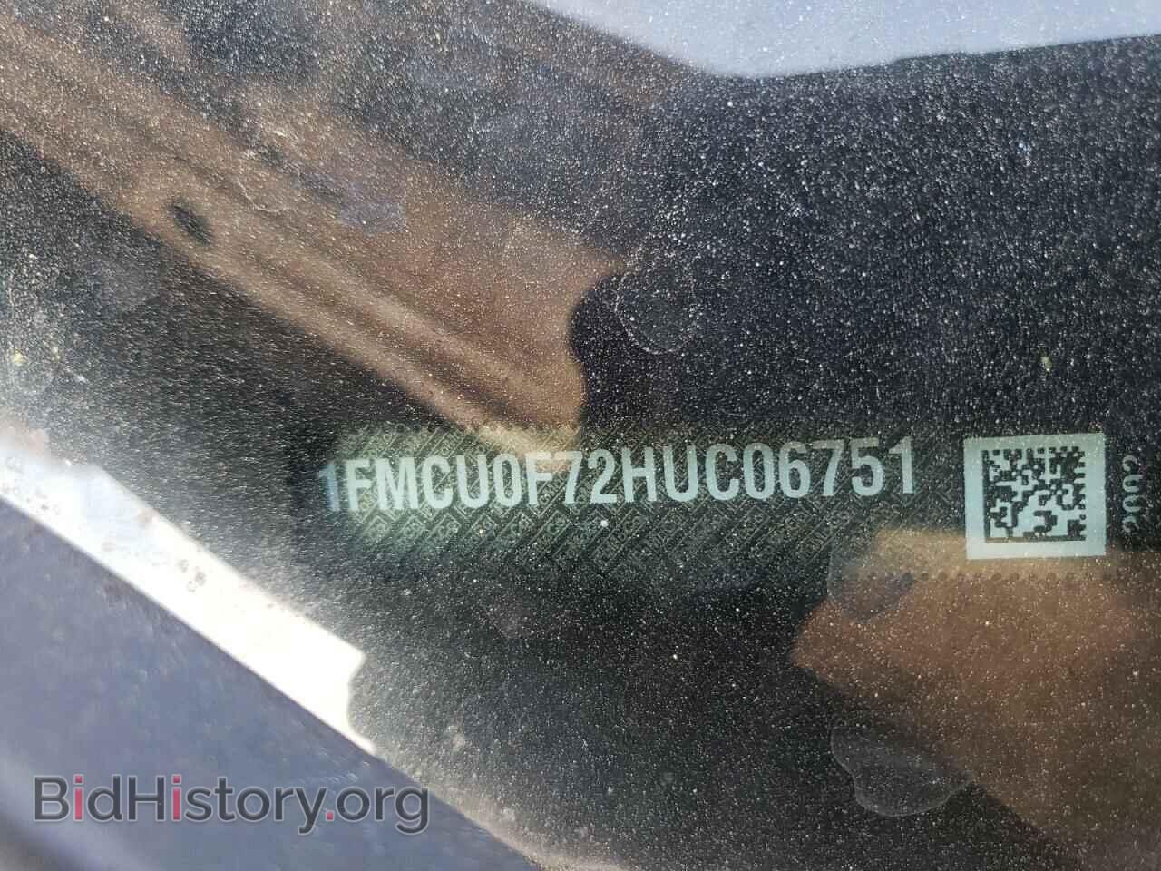 2017 FORD ESCAPE - VIN: 1FMCU0F72HUC06751 - Фото 13