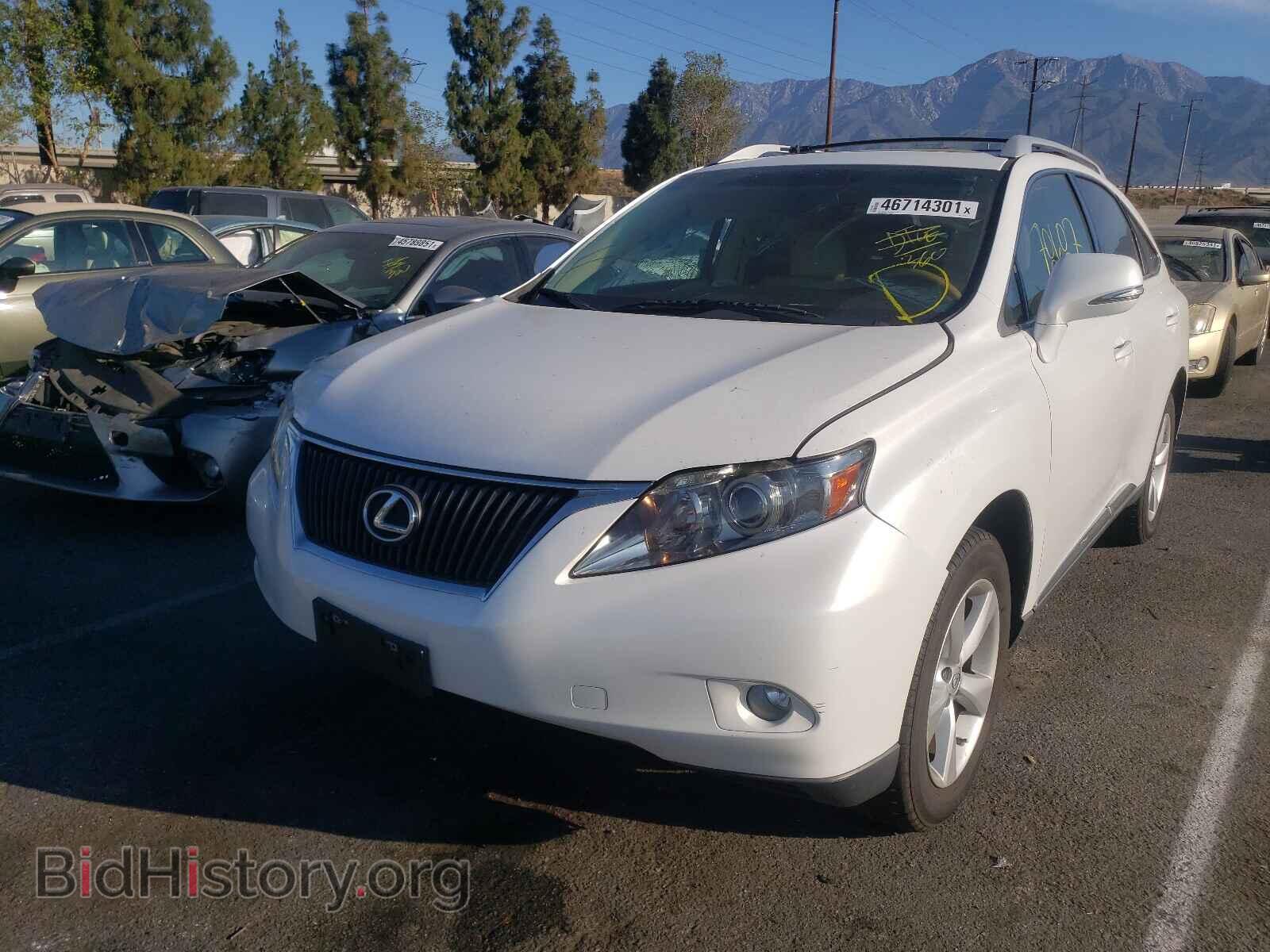 2011 LEXUS RX350 - VIN: 2T2ZK1BA0BC061155 - Фото 2