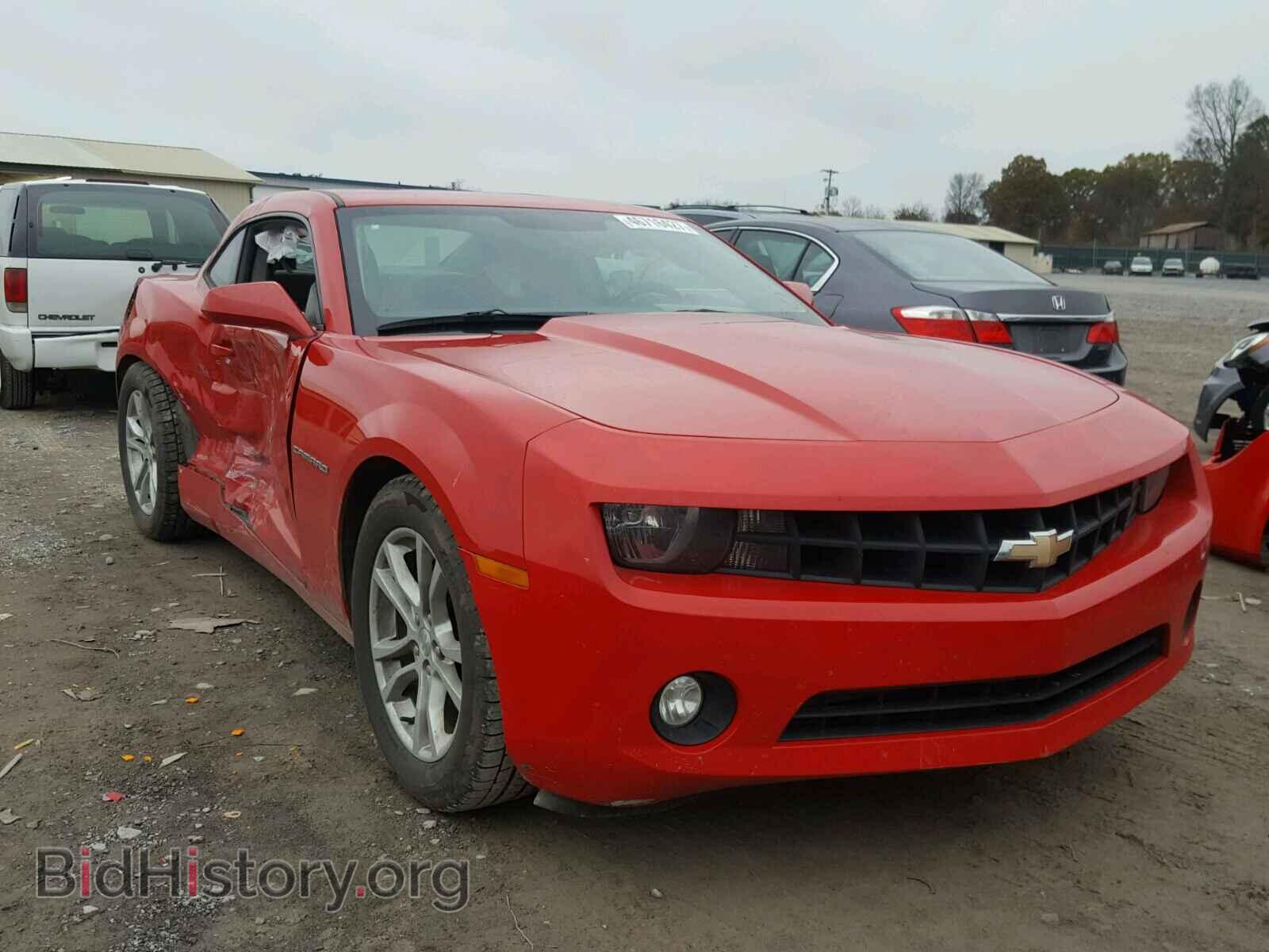 Photo 2G1FB1E39D9200005 - CHEVROLET CAMARO 2013
