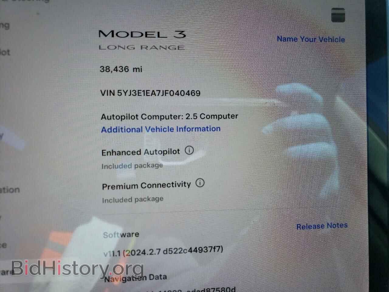 2018 TESLA MODEL 3 - VIN: 5YJ3E1EA7JF040469 - Фото 9