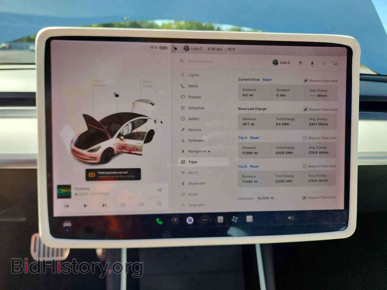 2020 TESLA MODEL 3 - VIN: 5YJ3E1EA0LF741261 - Photo 9