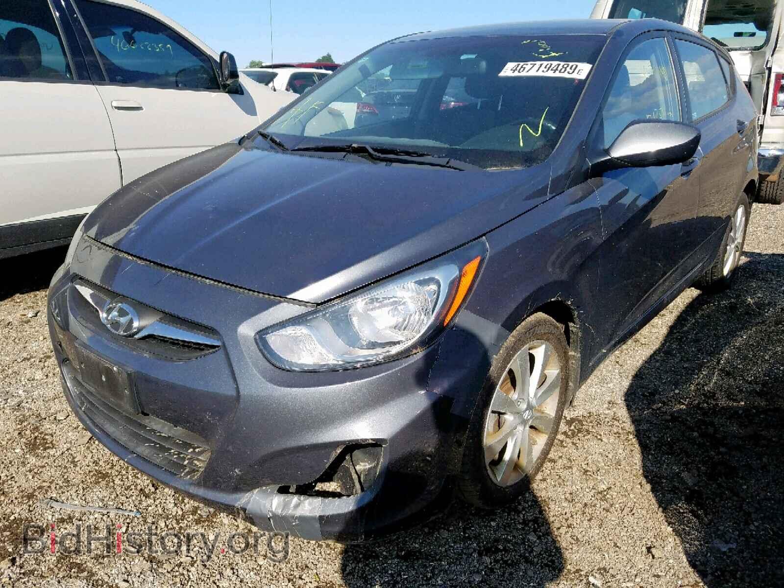 2012 HYUNDAI ACCENT - VIN: KMHCU5AE2CU004150 - Фото 2