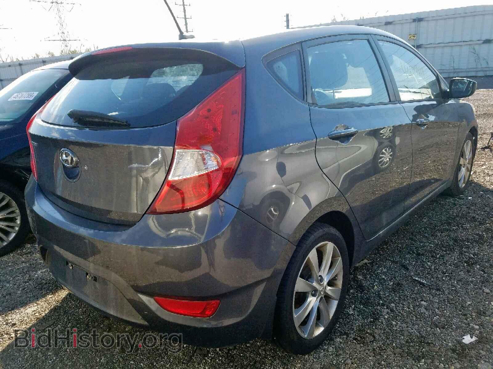 2012 HYUNDAI ACCENT - VIN: KMHCU5AE2CU004150 - Фото 4