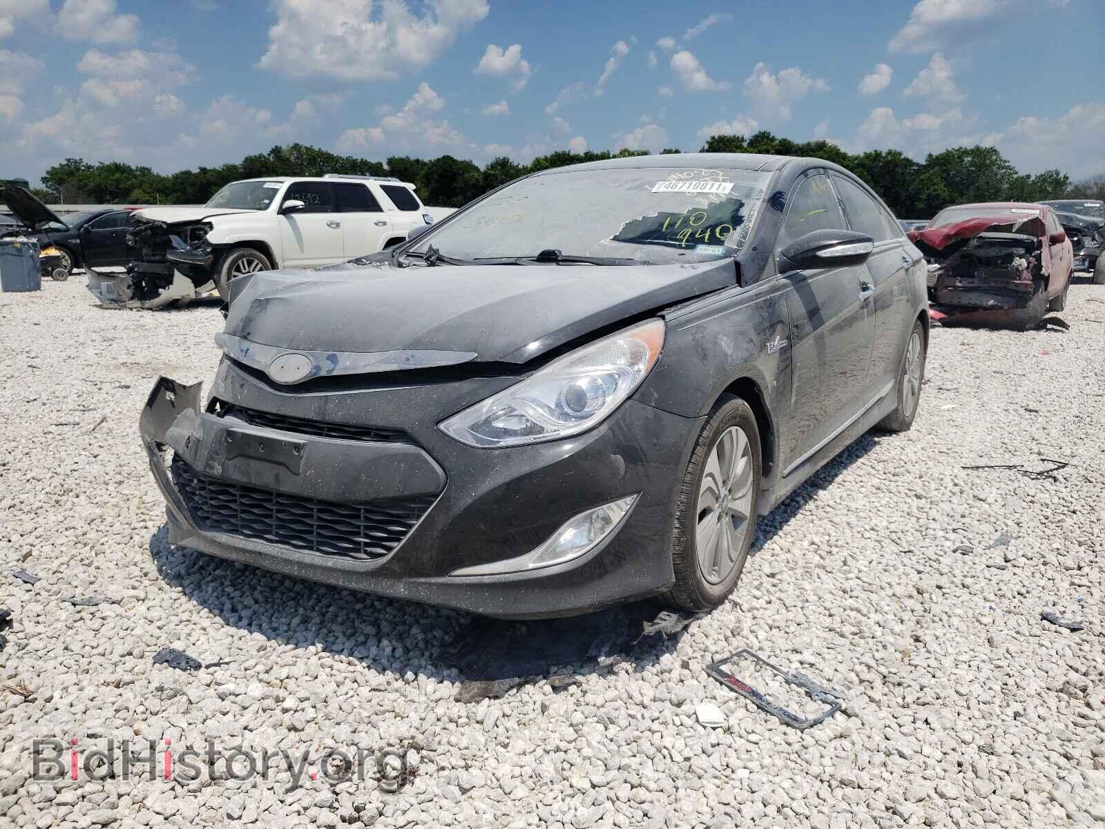 2014 HYUNDAI SONATA - VIN: KMHEC4A40EA110940 - Фото 2