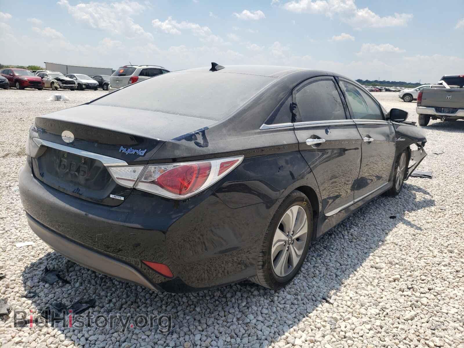 2014 HYUNDAI SONATA - VIN: KMHEC4A40EA110940 - Фото 4