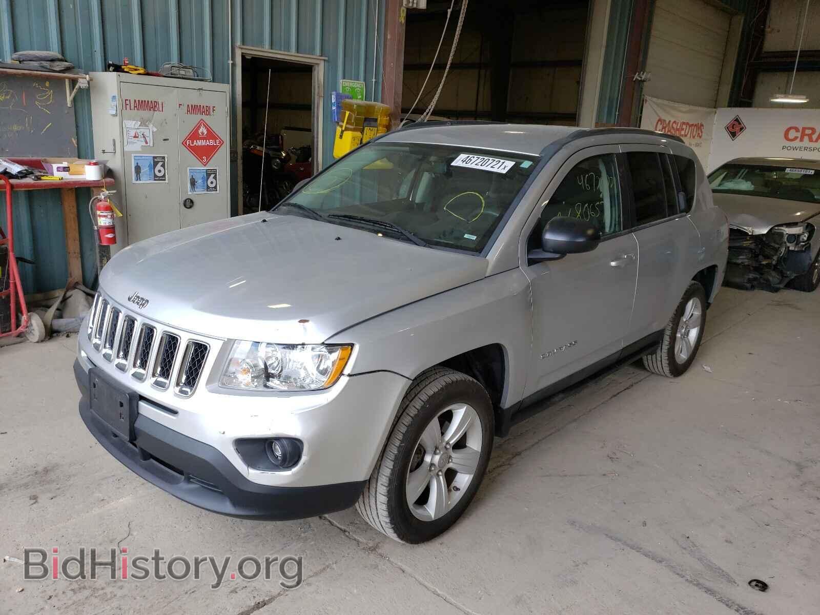 2011 JEEP COMPASS - VIN: 1J4NF1FB4BD158687 - Фото 2