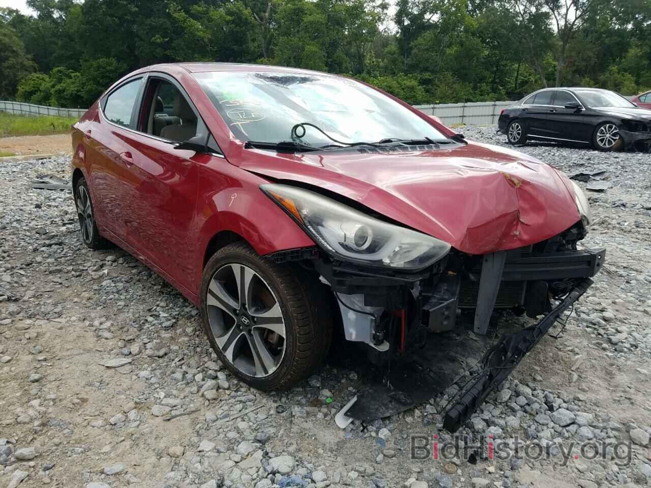 Photo KMHDH4AH9EU119103 - HYUNDAI ELANTRA 2014