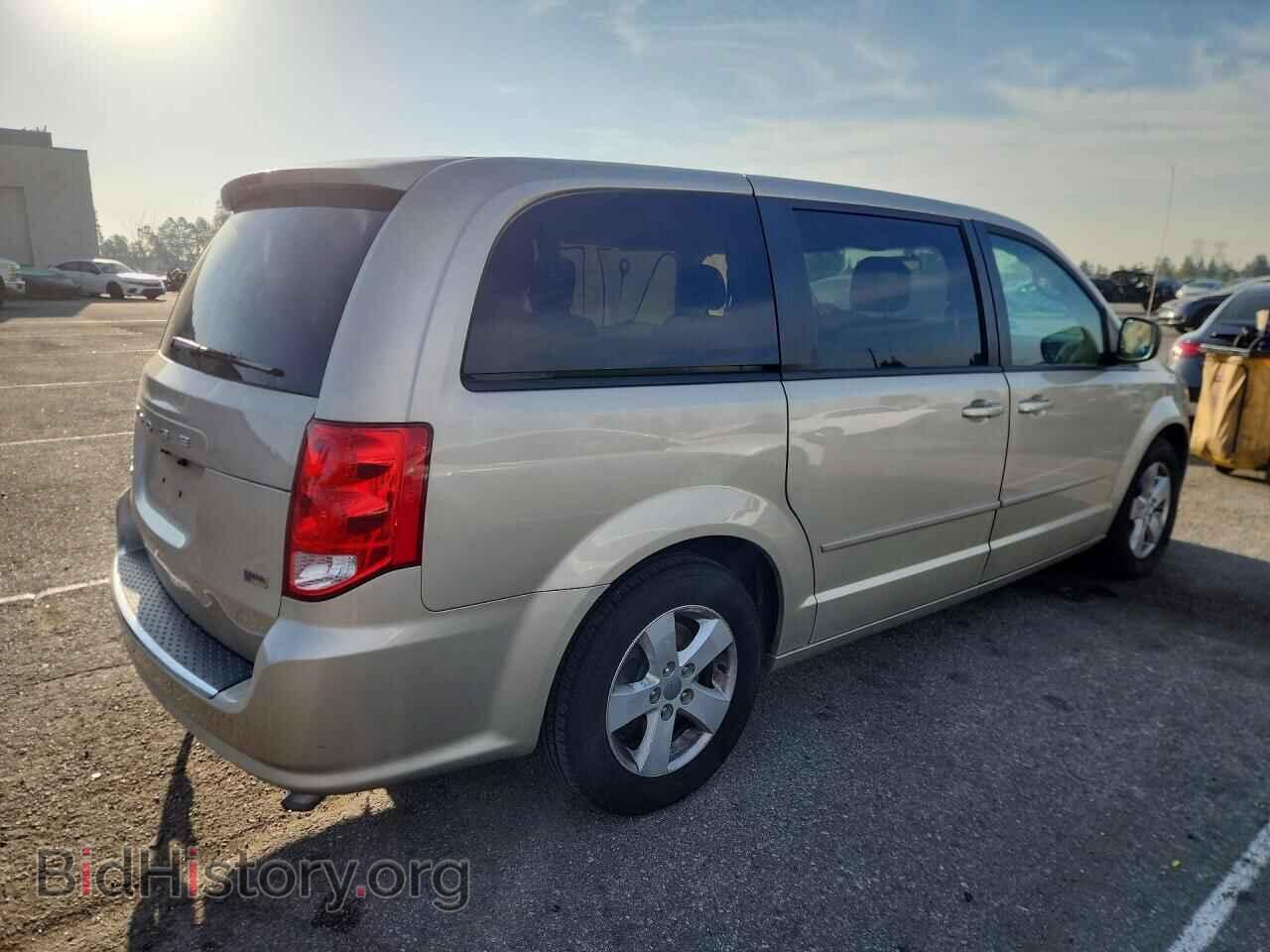 2013 DODGE CARAVAN - VIN: 2C4RDGBG2DR554263 - Фото 3