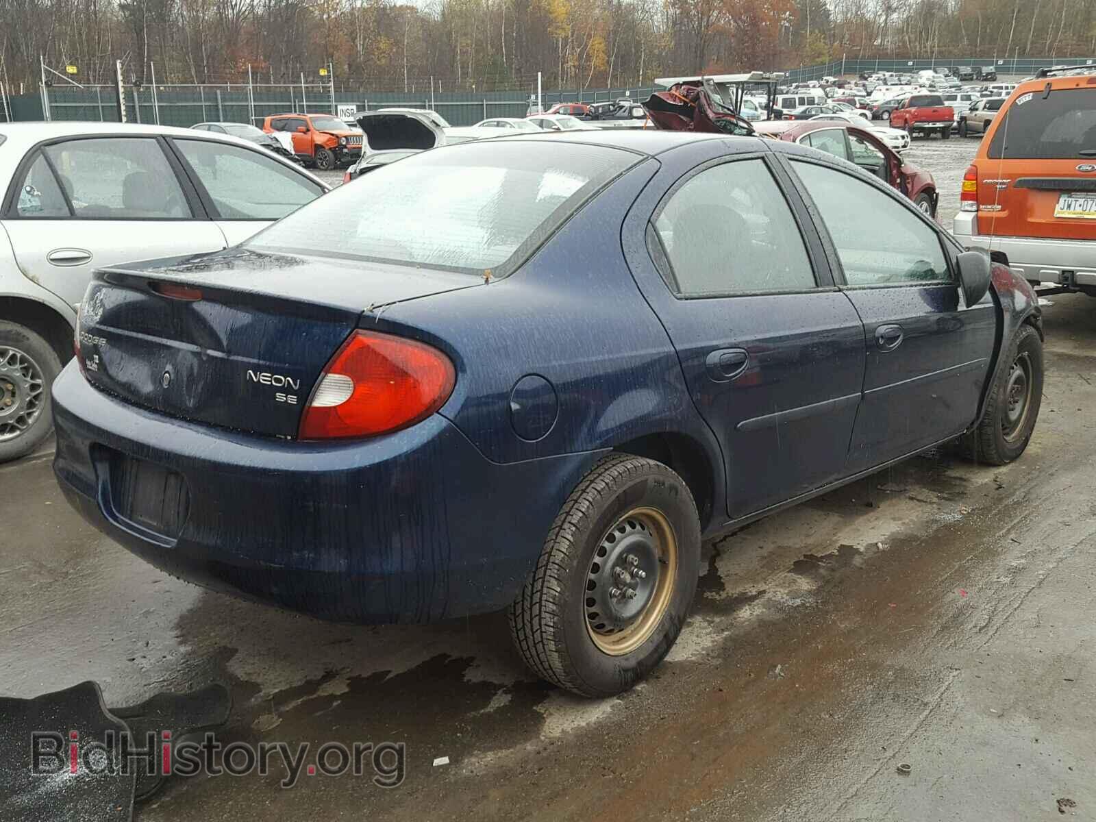 2002 DODGE NEON - VIN: 1B3ES46C02D534198 - Фото 4