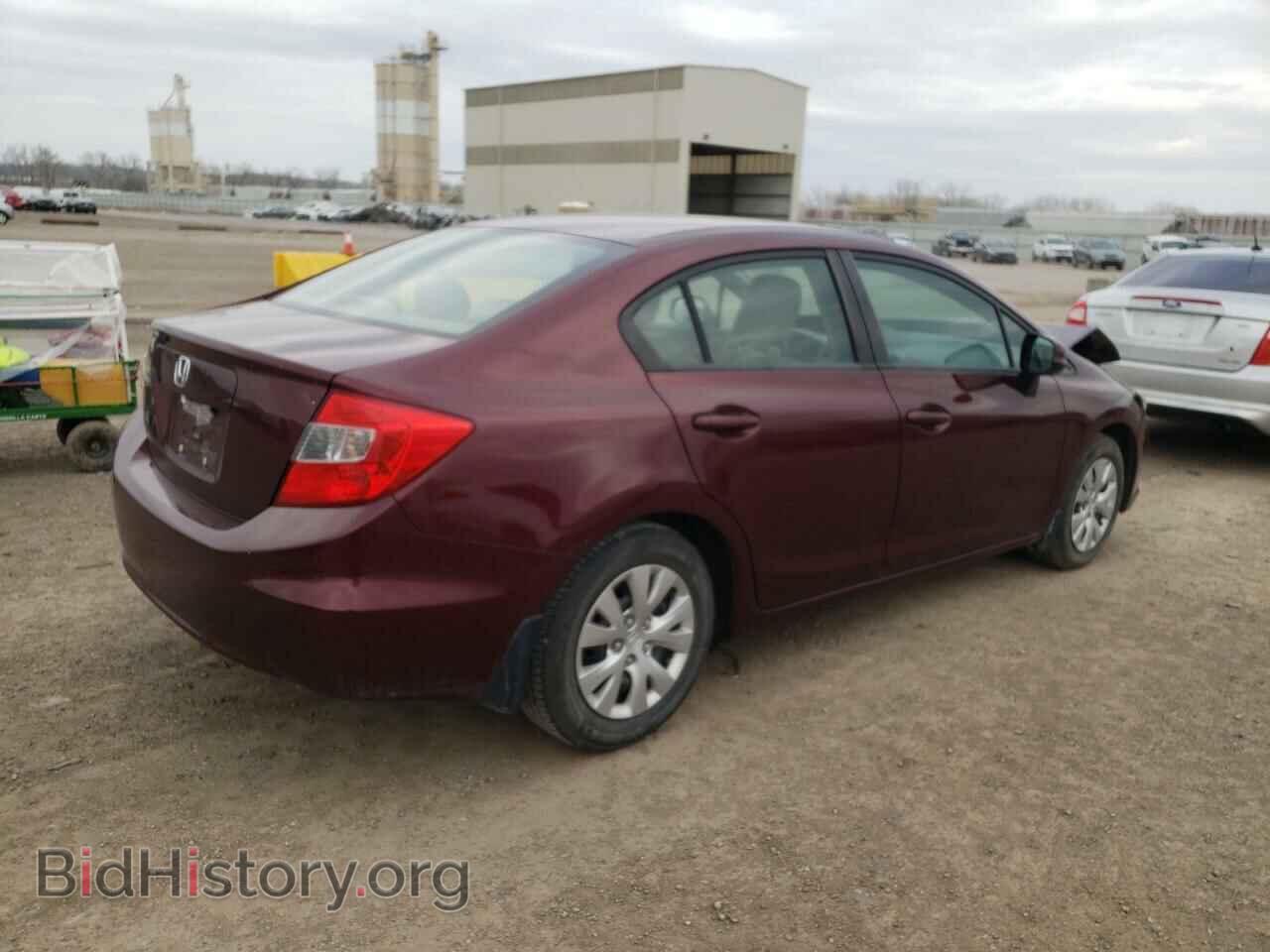 2012 HONDA CIVIC - VIN: 19XFB2F50CE034745 - Фото 3