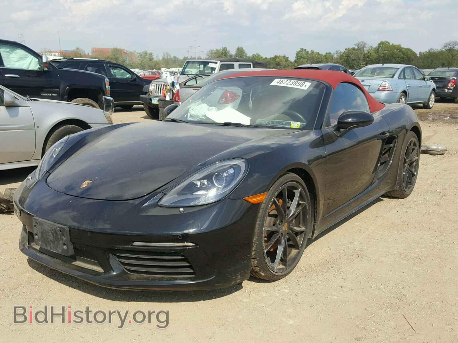 2017 PORSCHE BOXSTER - VIN: WP0CA2A82HS221092 - Фото 2