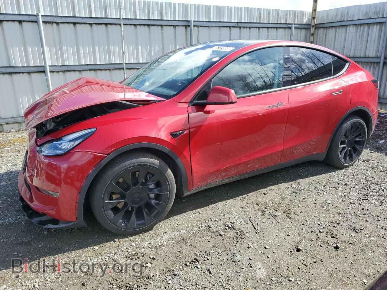 Фотография 7SAYGDEE6NF386719 - TESLA MODEL Y 2022