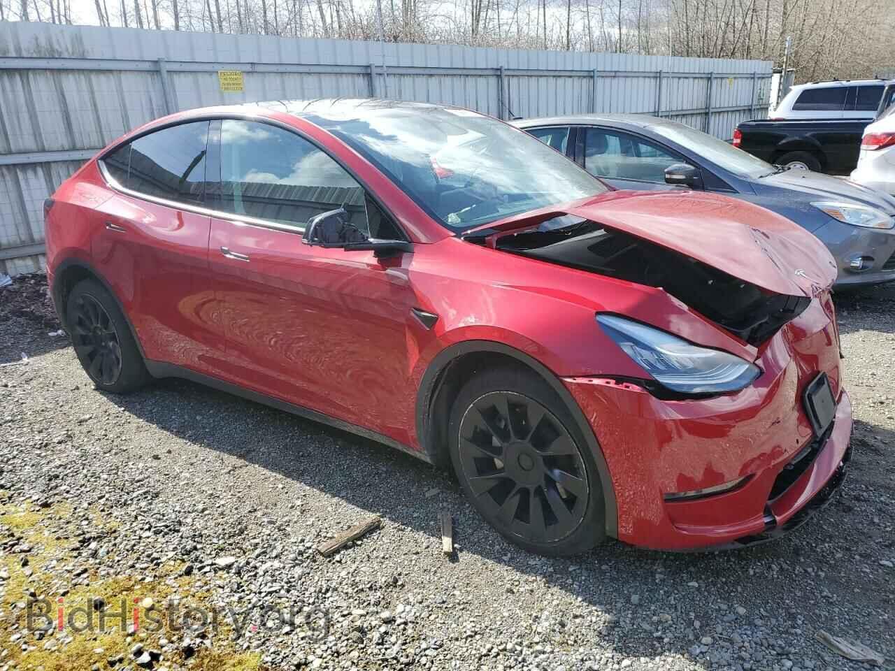 2022 TESLA MODEL Y - VIN: 7SAYGDEE6NF386719 - Фото 4
