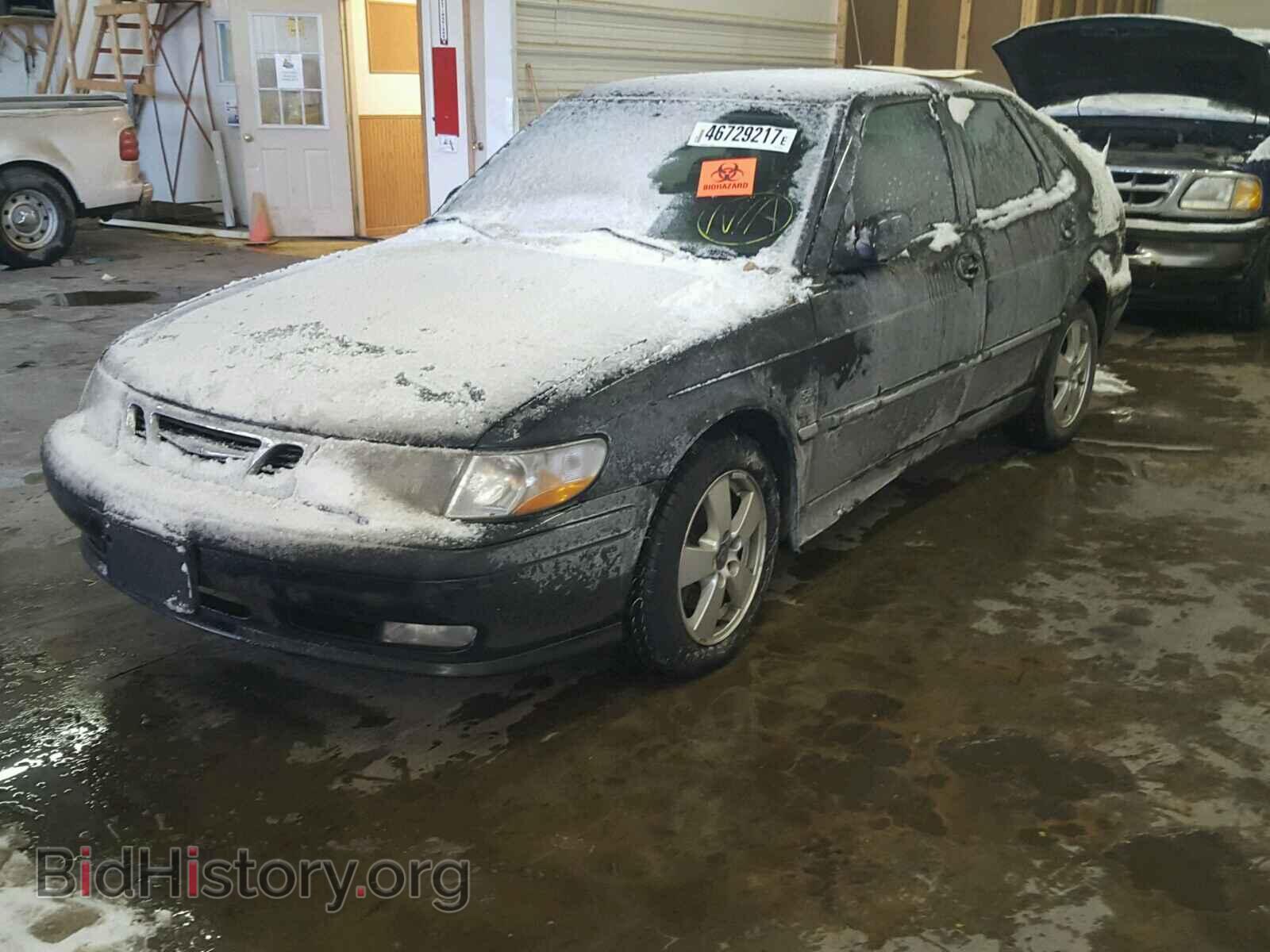 2002 SAAB 9 3 - VIN: YS3DF55K922019573 - Фото 2