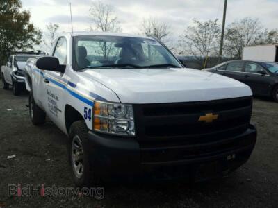 2013 Chevrolet SILVERADO, white — VIN 1GCNCPEX4DZ211876, Copart