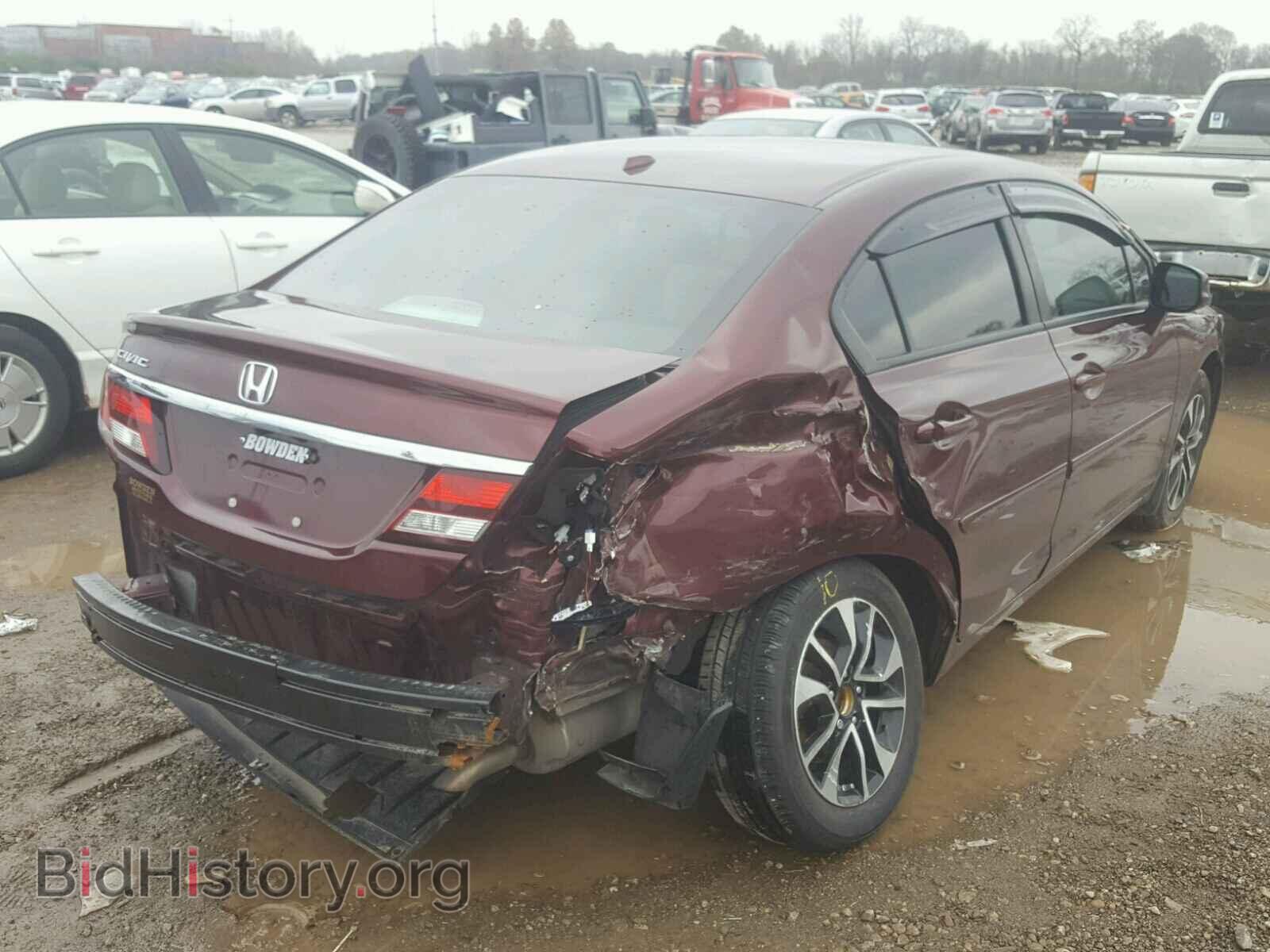 2013 HONDA CIVIC - VIN: 19XFB2F89DE032472 - Фото 4