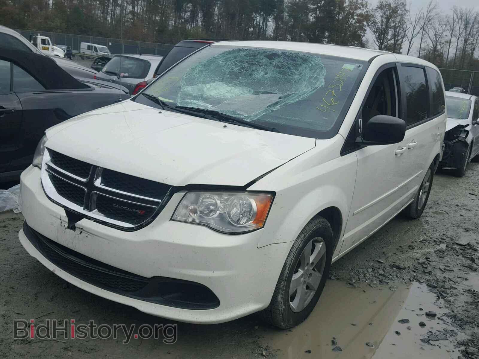 2013 DODGE CARAVAN - VIN: 2C4RDGBG6DR786946 - Фото 2