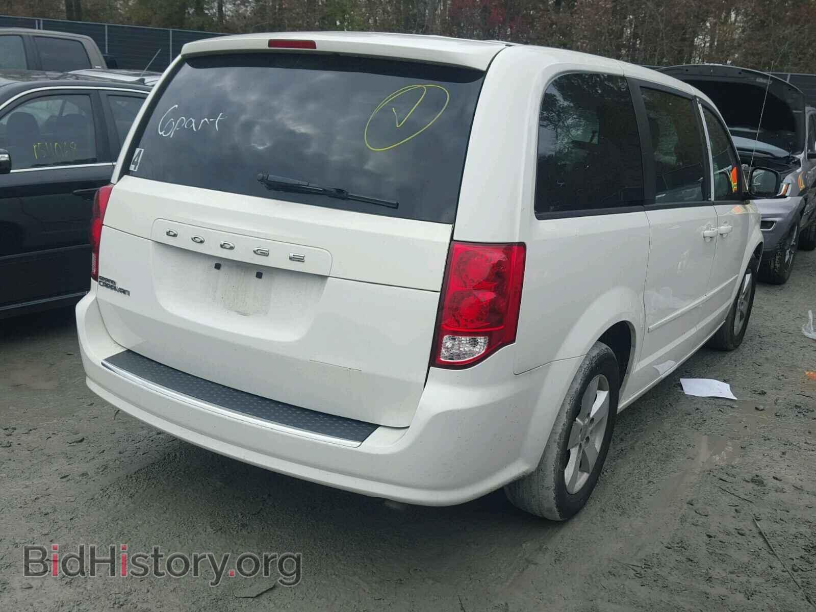 2013 DODGE CARAVAN - VIN: 2C4RDGBG6DR786946 - Фото 4