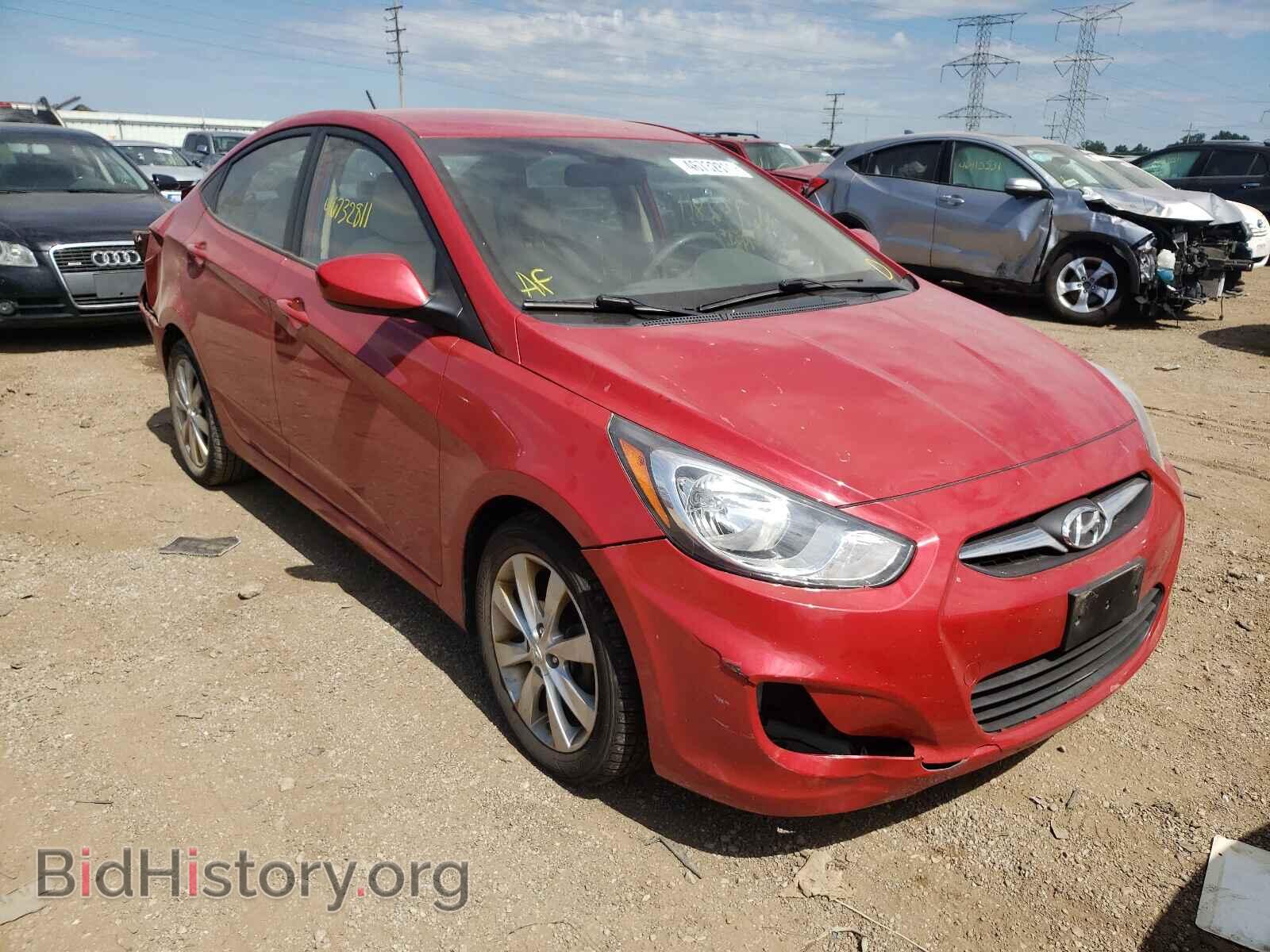 Фотография KMHCU4AE6CU078570 - HYUNDAI ACCENT 2012