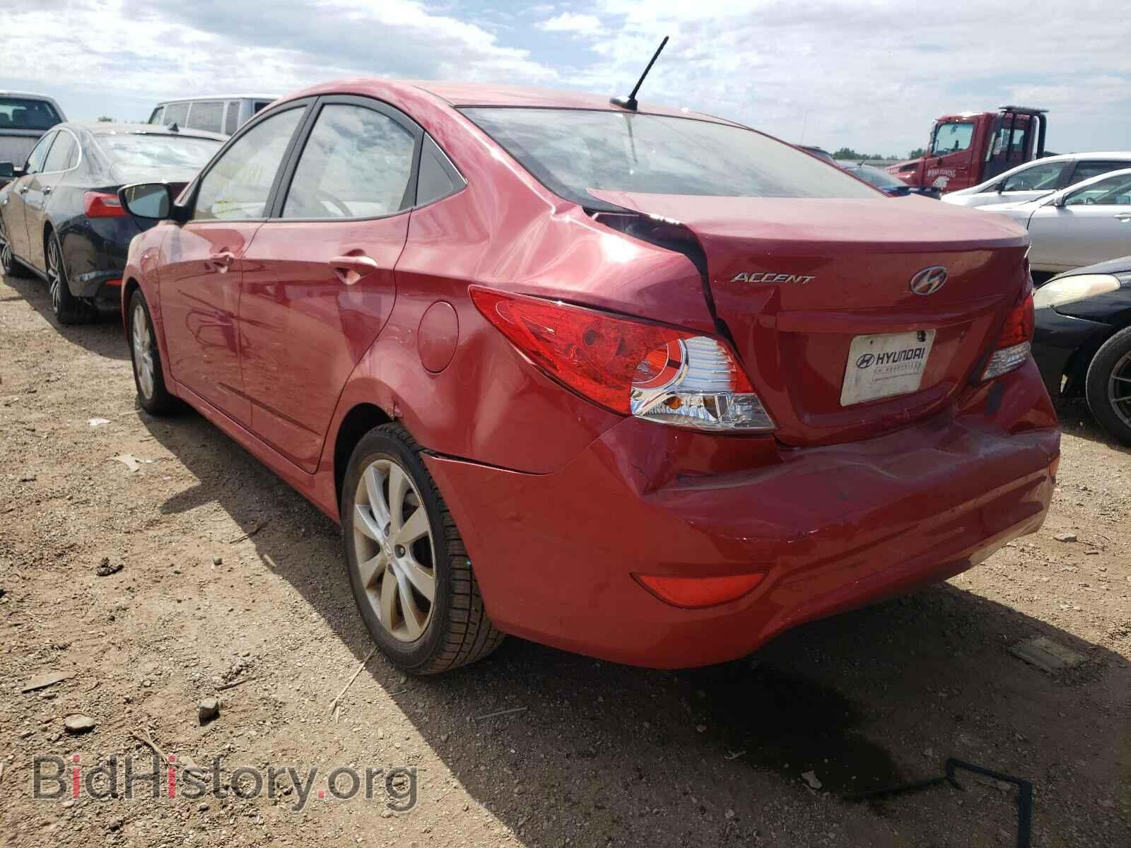 2012 HYUNDAI ACCENT - VIN: KMHCU4AE6CU078570 - Photo 3