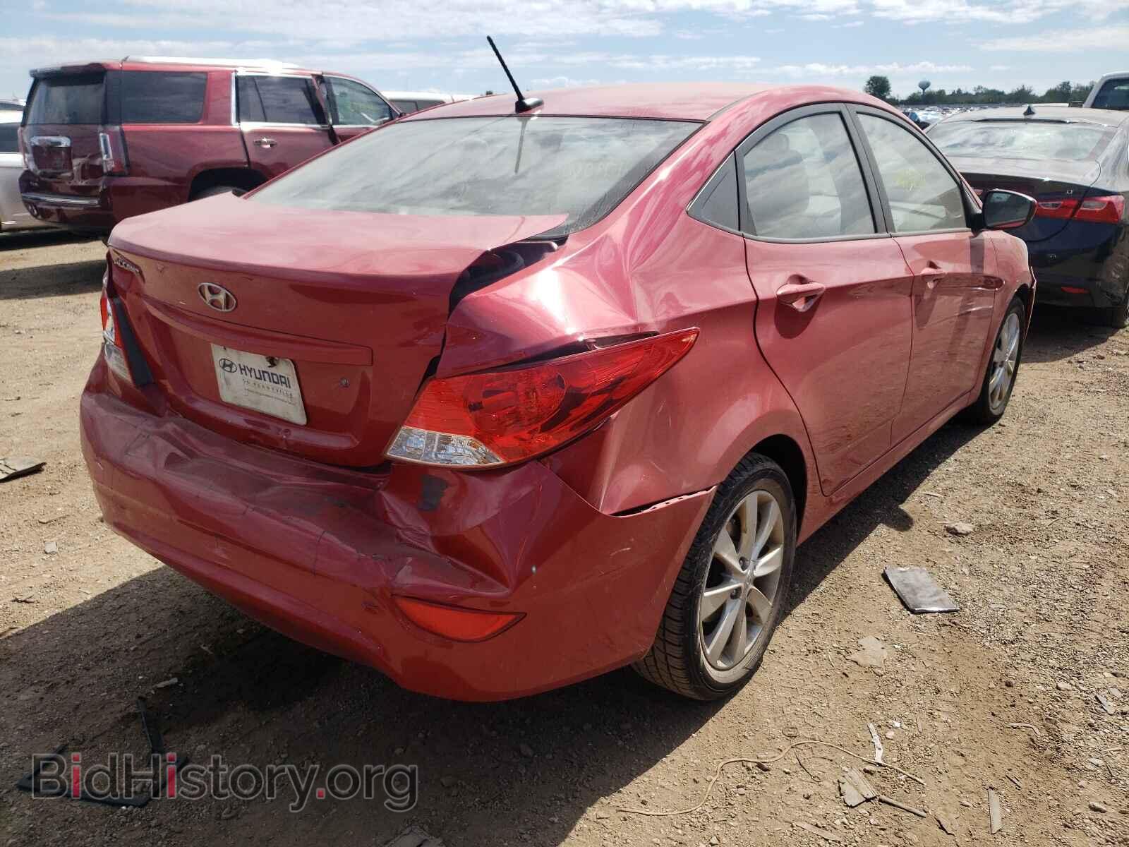 2012 HYUNDAI ACCENT - VIN: KMHCU4AE6CU078570 - Photo 4