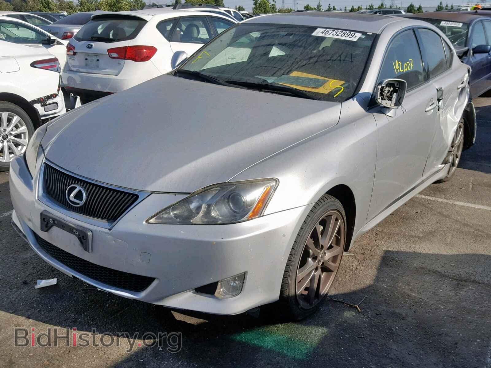 2008 LEXUS IS 250 - VIN: JTHBK262X85075776 - Фото 2
