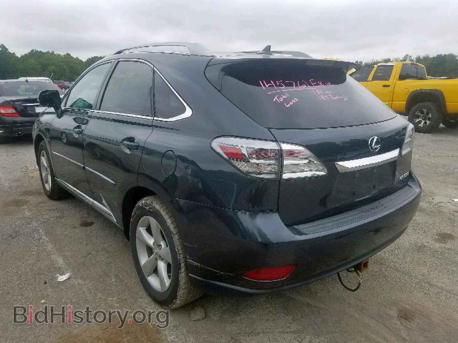 2011 LEXUS RX 350 - VIN: 2T2BK1BA8BC080652 - Фото 3