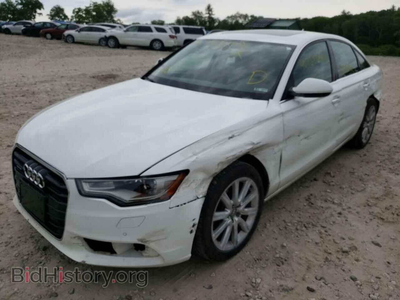 2013 AUDI A6 - VIN: WAUGFAFC5DN113968 - Фото 2