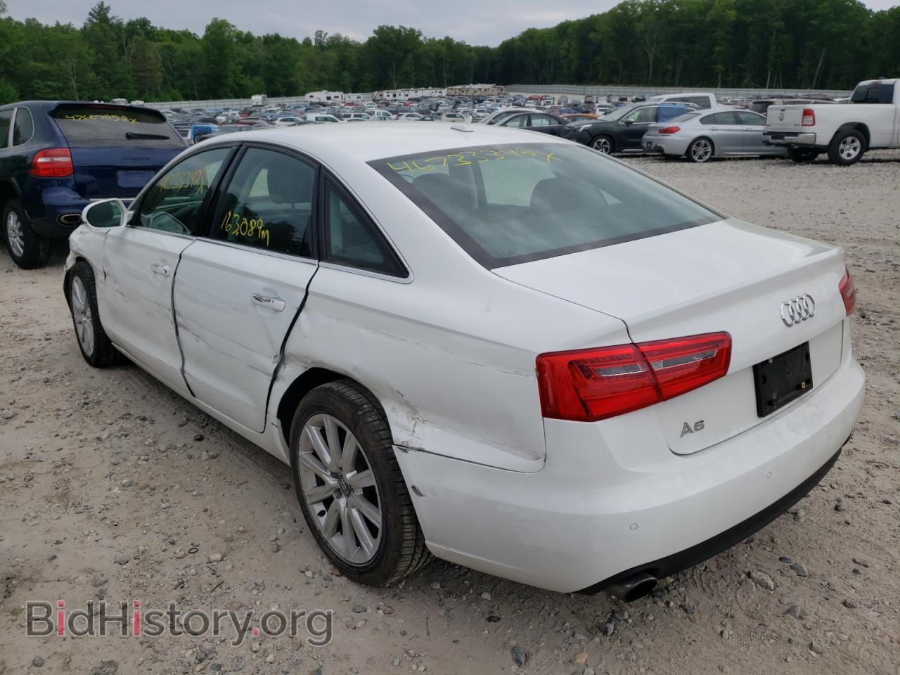 2013 AUDI A6 - VIN: WAUGFAFC5DN113968 - Фото 3
