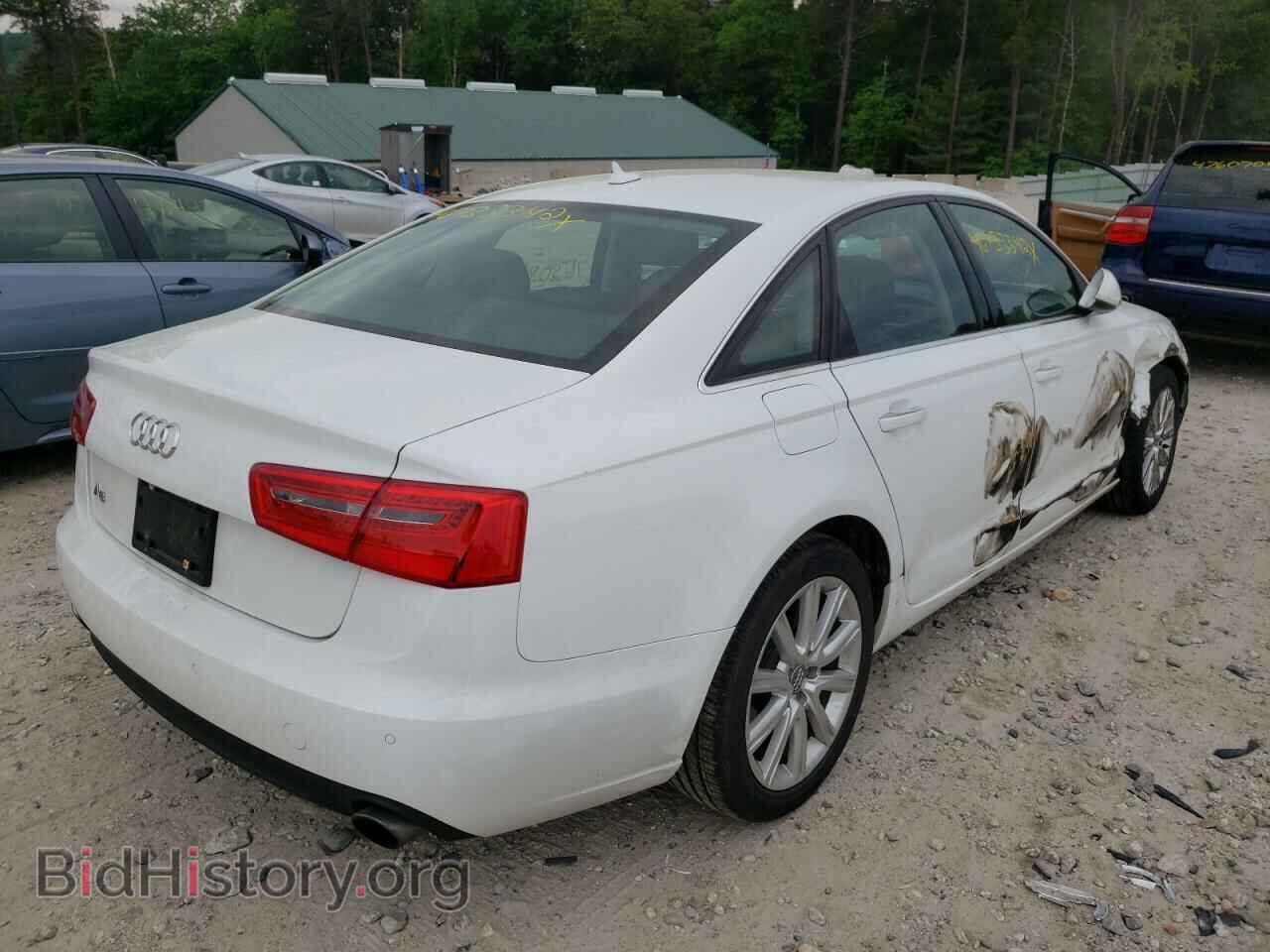 2013 AUDI A6 - VIN: WAUGFAFC5DN113968 - Фото 4