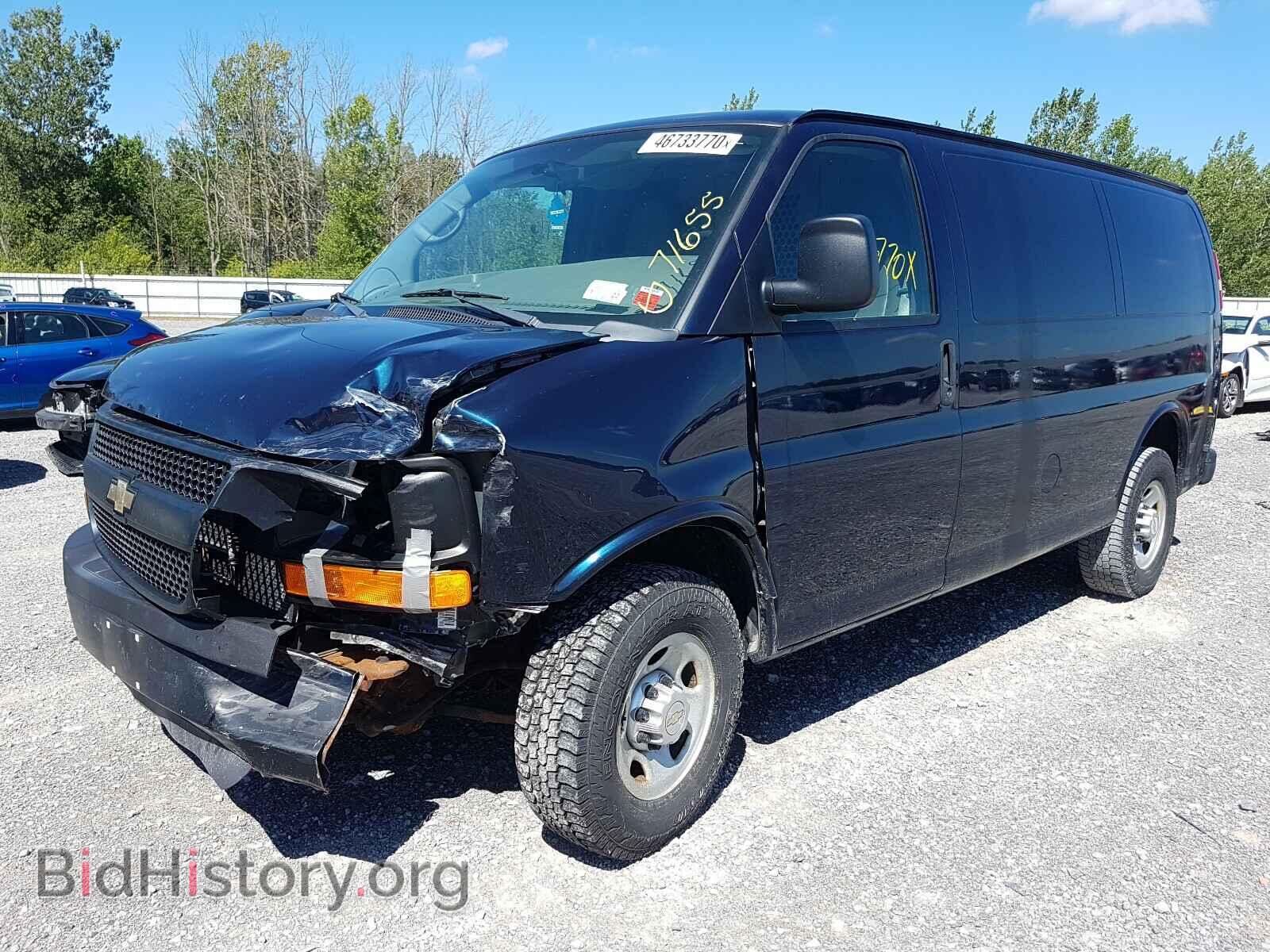 2011 CHEVROLET EXPRESS - VIN: 1GCWGFCA2B1122000 - Фото 2