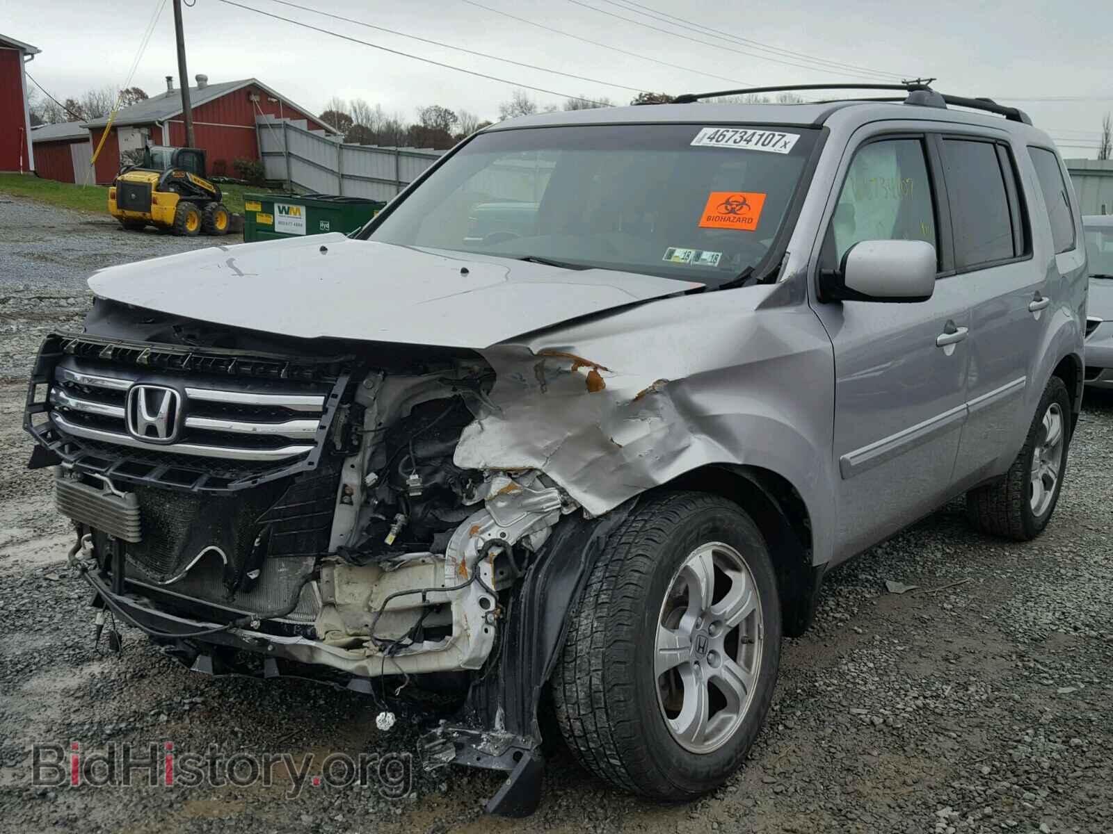 2012 HONDA PILOT - VIN: 5FNYF4H64CB031842 - Фото 2