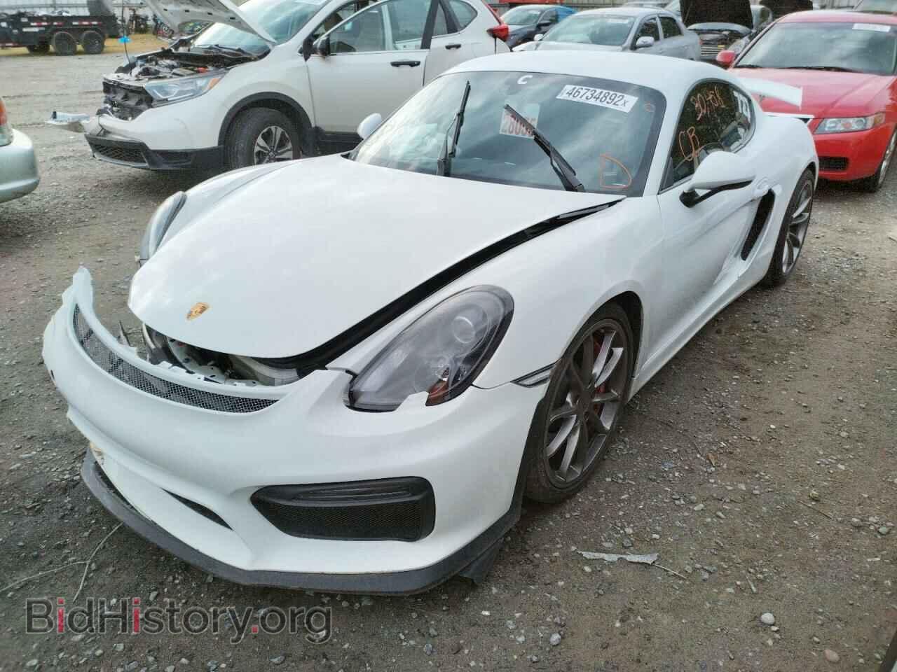 2016 PORSCHE CAYMAN - VIN: WP0AC2A88GK197669 - Фото 2