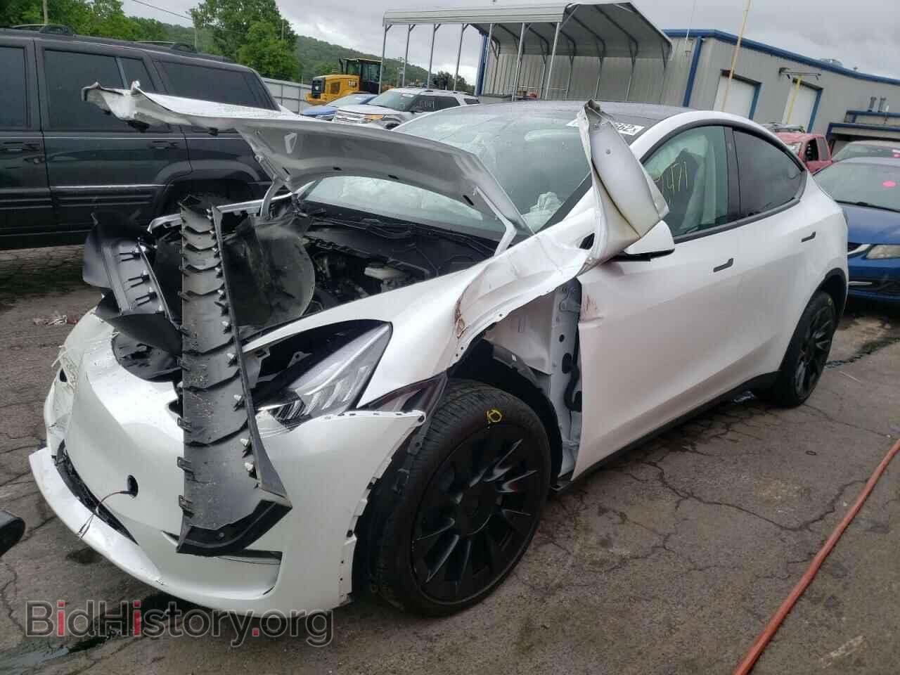 2021 TESLA MODEL Y - VIN: 5YJYGDEE4MF209310 - Photo 2