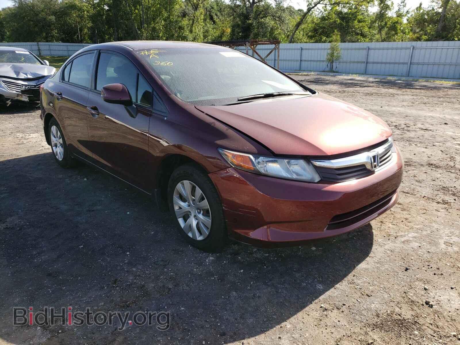 Фотография 19XFB2F51CE043826 - HONDA CIVIC 2012