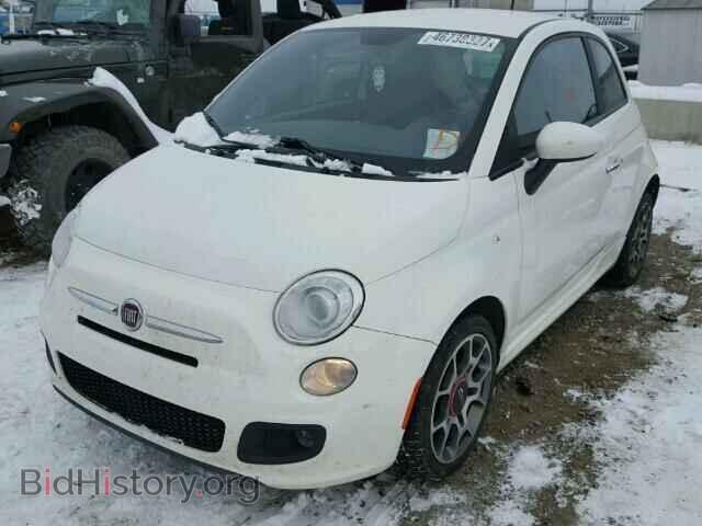 2012 FIAT 500 - VIN: 3C3CFFBR8CT297797 - Фото 2