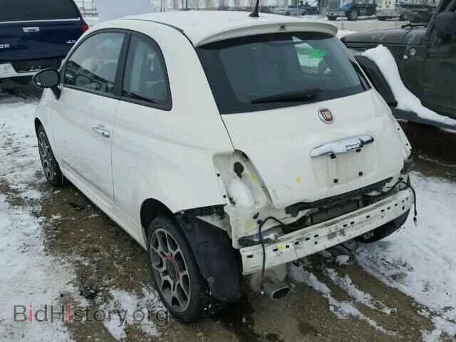 2012 FIAT 500 - VIN: 3C3CFFBR8CT297797 - Фото 3