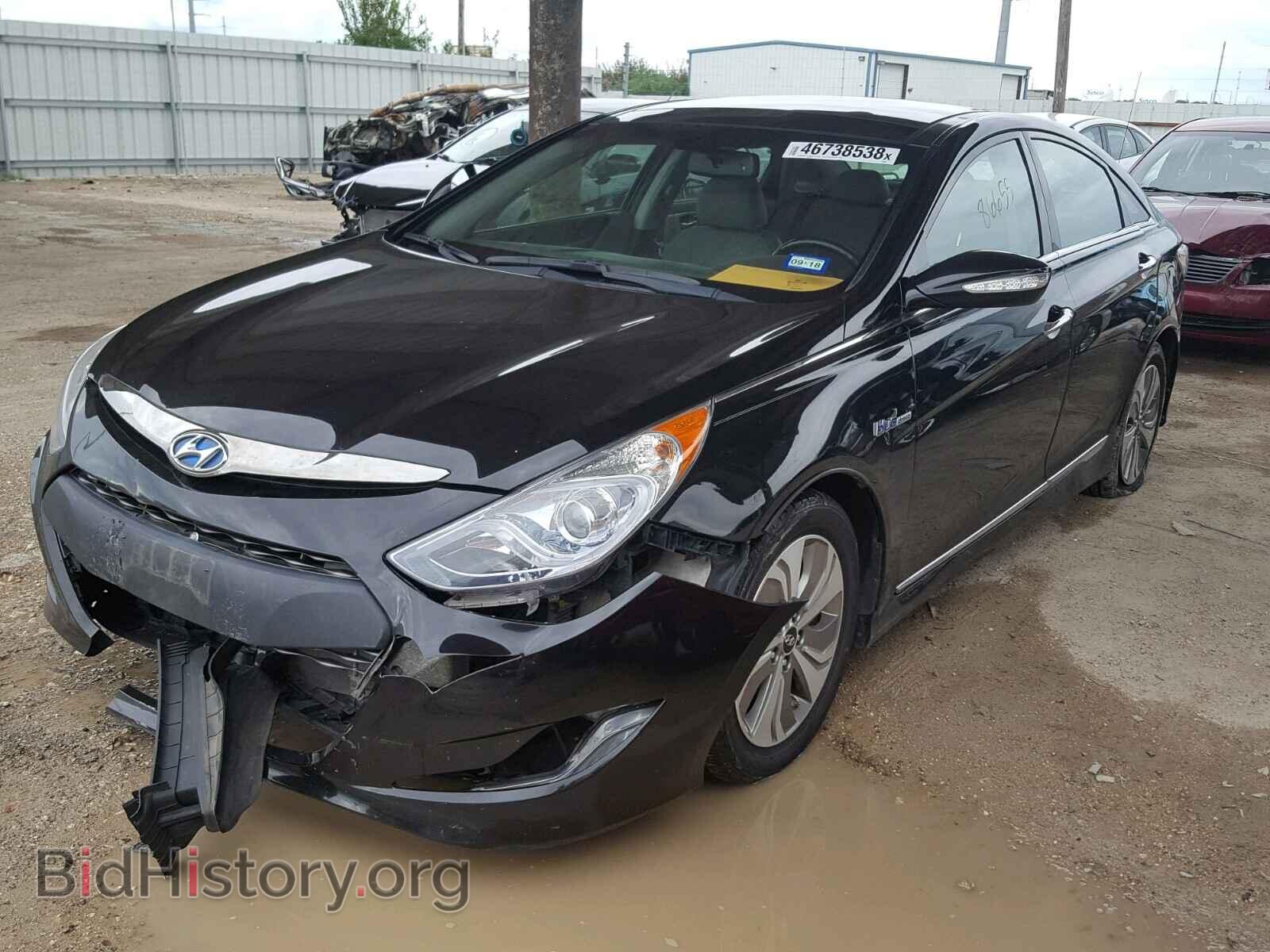 2014 HYUNDAI SONATA - VIN: KMHEC4A4XEA110539 - Фото 2