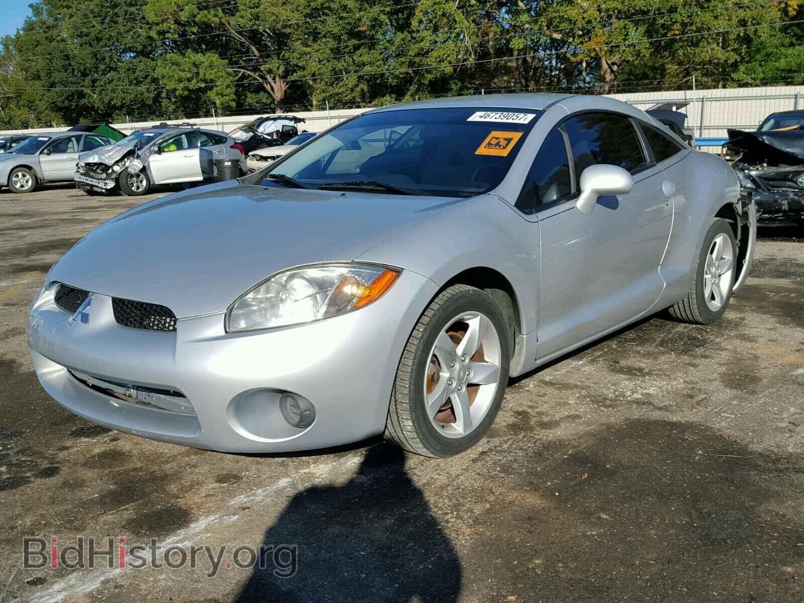 2007 MITSUBISHI ECLIPSE - VIN: 4A3AK24F47E062388 - Фото 2