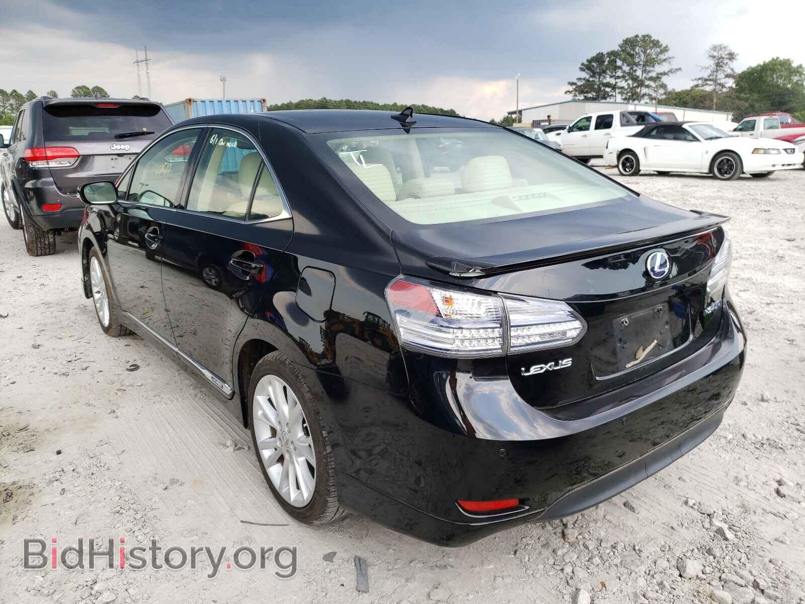 2010 LEXUS HS - VIN: JTHBB1BA9A2016474 - Фото 3
