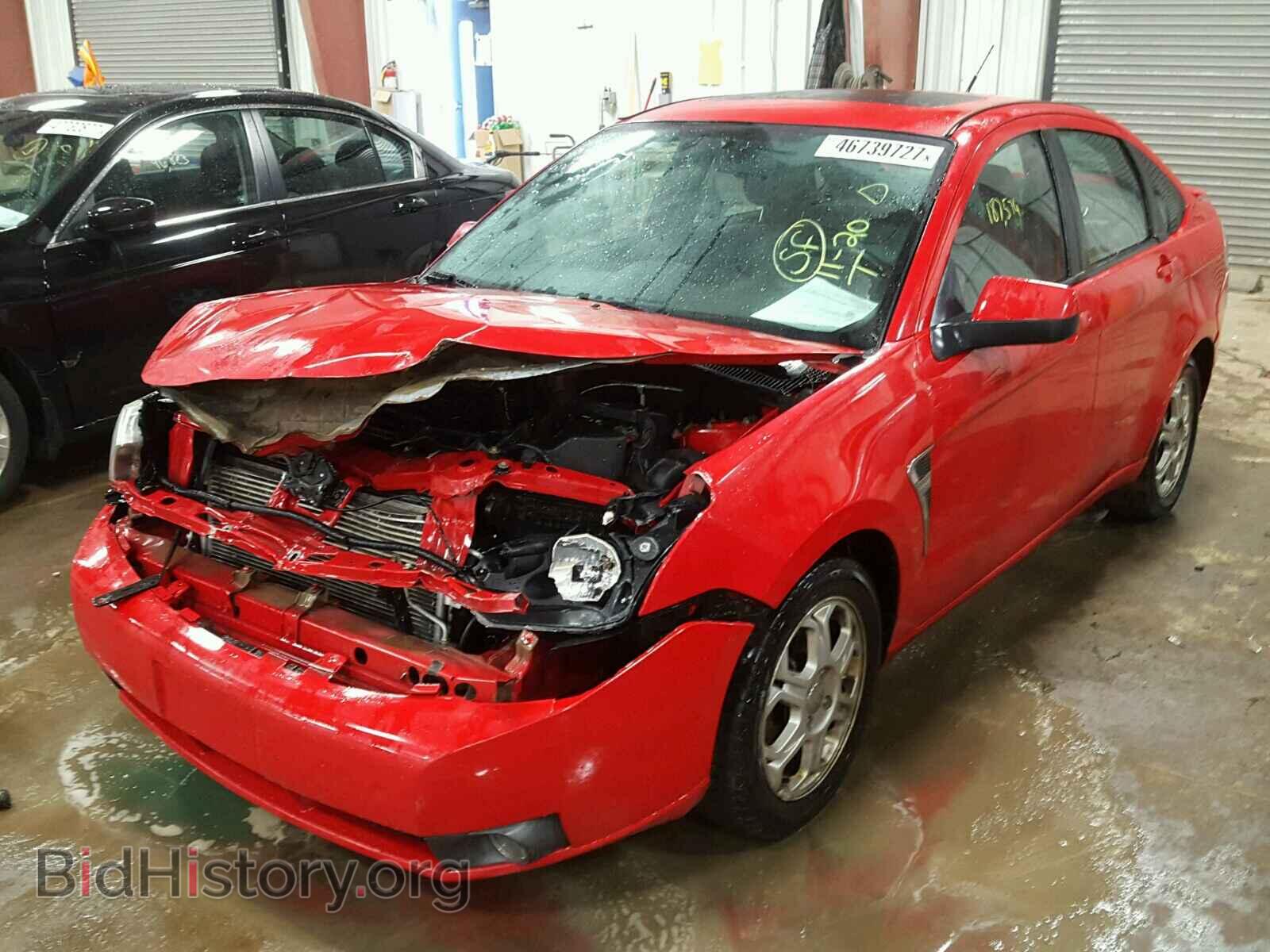 2008 FORD FOCUS - VIN: 1FAHP35N98W176161 - Фото 2