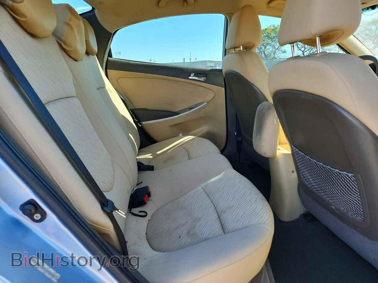 2012 HYUNDAI ACCENT - VIN: KMHCU4AEXCU096439 - Фото 10