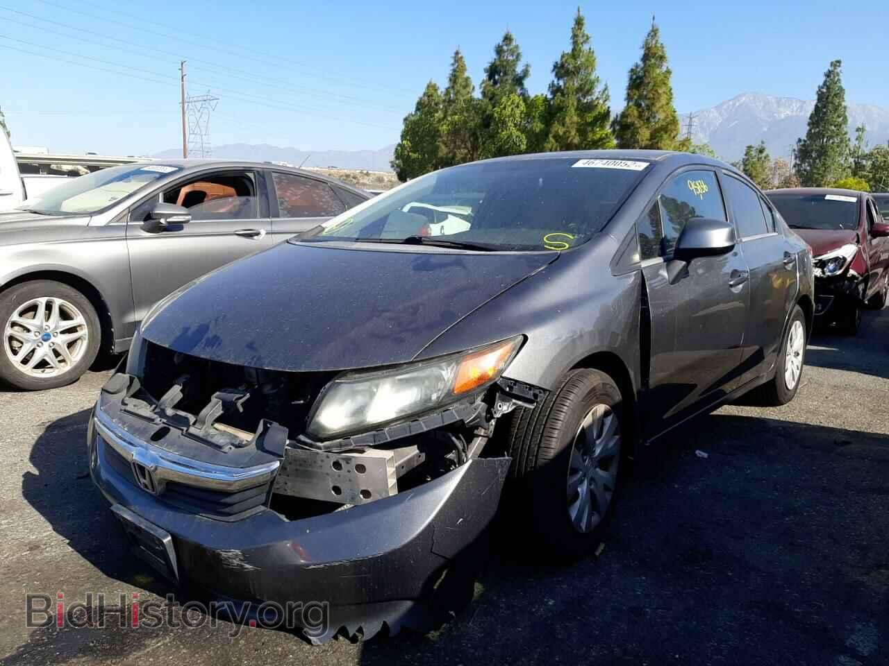 2012 HONDA CIVIC - VIN: 19XFB2F52CE372163 - Фото 2