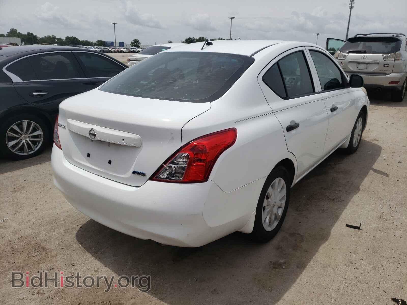 2012 NISSAN VERSA - VIN: 3N1CN7AP7CL851791 - Фото 4