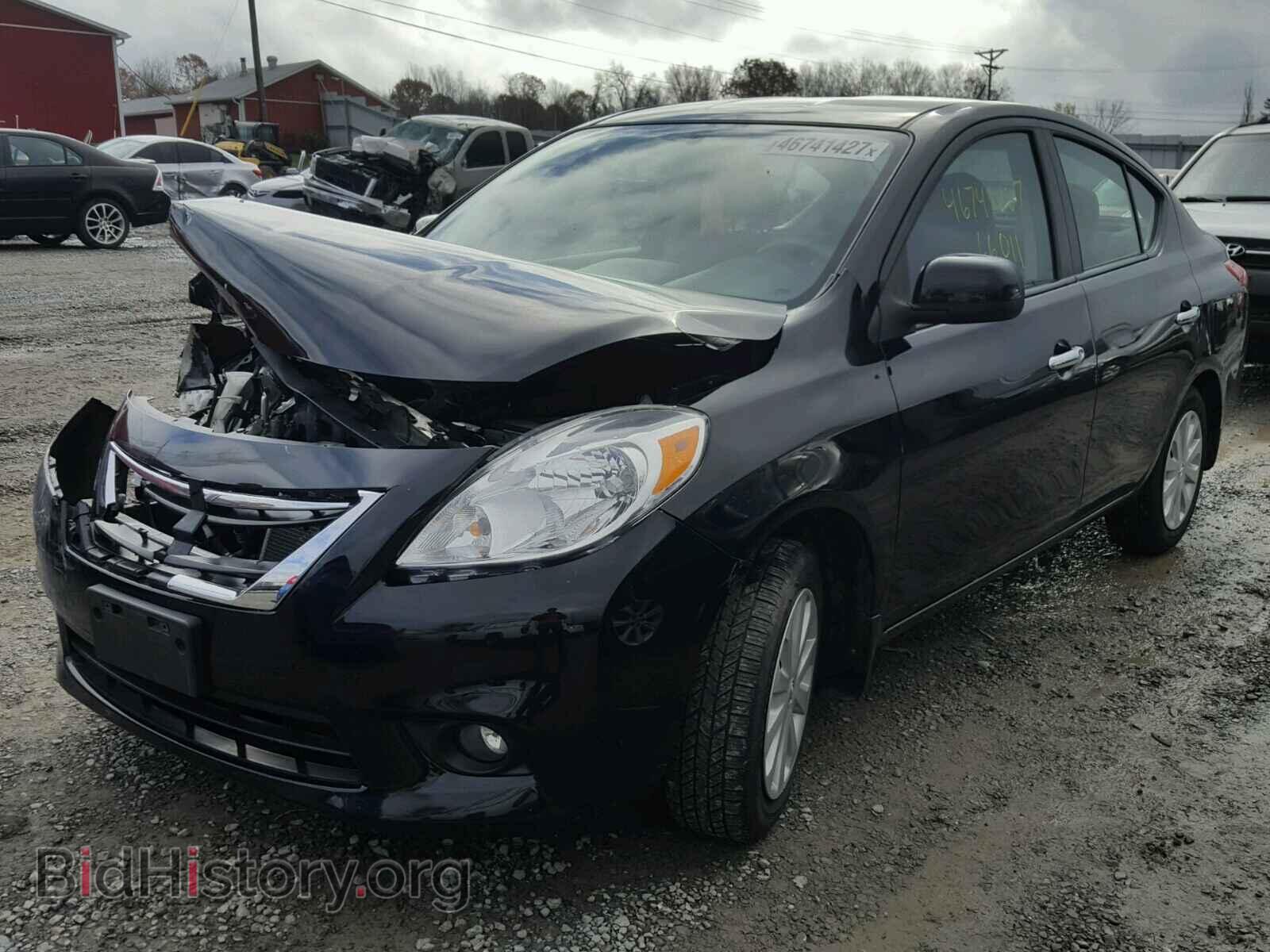 2012 NISSAN VERSA - VIN: 3N1CN7AP3CL907371 - Фото 2